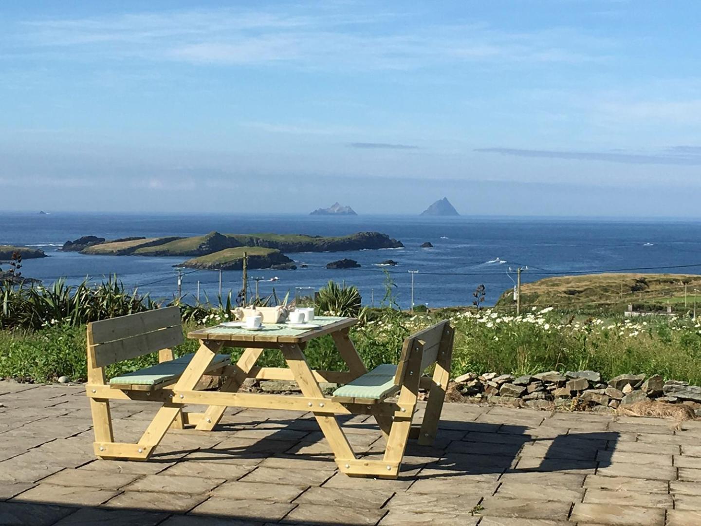 Ring Of Kerry - Einmaliger Blick Auf Skelligs Leilighet Clynacartan Eksteriør bilde