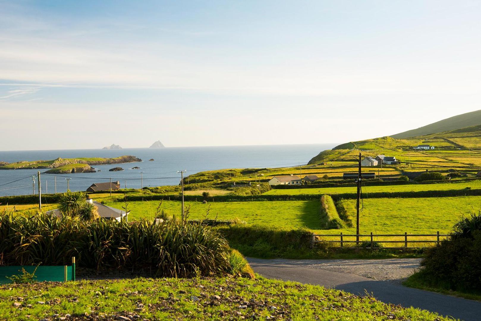 Ring Of Kerry - Einmaliger Blick Auf Skelligs Leilighet Clynacartan Eksteriør bilde